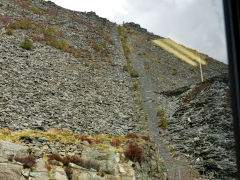 
Oakeley Quarry incline, Blaenau Ffestiniog, April 2013